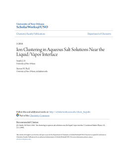 Ion clustering in aqueous salt solutions near the liquid/vapor interface