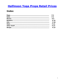 Halfmoon Yoga Props Retail Prices