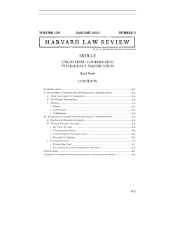 ARTICLE - Harvard Law Review