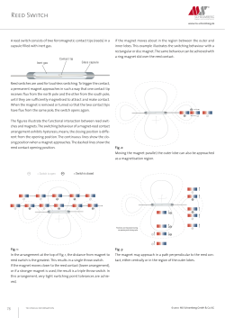 Reed Switch - MS Schramberg
