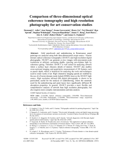 Comparison of three-dimensional optical coherence tomography