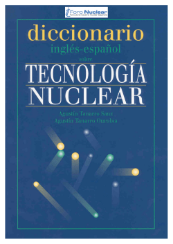 Diccionario de tecnologia nuclear