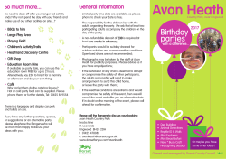 our leaflet