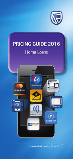 Home loan pricing guide