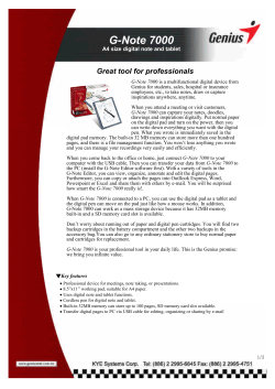 G-Note 7000