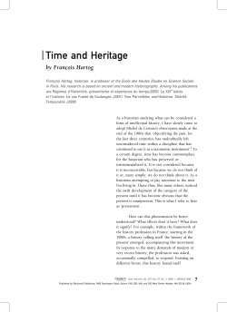 Time and Heritage