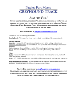 JUST FOR FUN! - Naples-Fort Myers Track and Entertainment Center