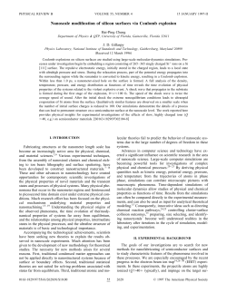 Nanoscale modification of silicon surfaces via Coulomb explosion