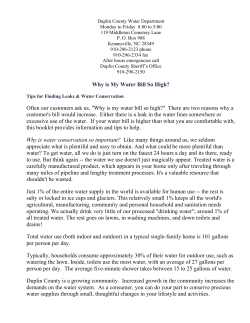 Why is My Water Bill So High?