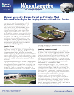 Clemson University, Duncan-Parnell and Trimble`s Most Advanced