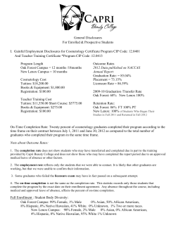 Student Rights - General Disclosures New Website