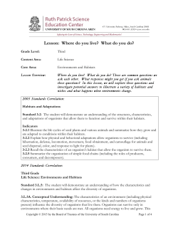 Lesson: Where do you live? What do you do?