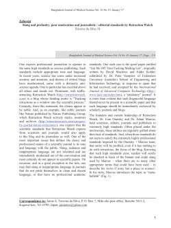 5 Editorial Slang and profanity: poor moderation and journalistic