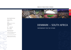 denmark – south africa - Embassy of Denmark