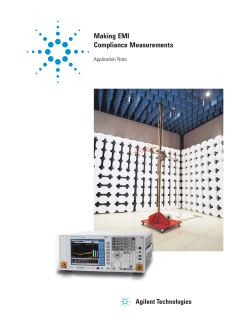 Making EMI Compliance Measurements