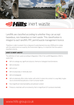 Inert Waste 2pp - Hills Waste Solutions