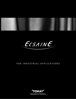 for industrial applications