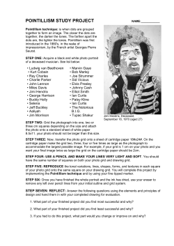 Pointillism Study ()