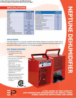 neptune dehumidifier