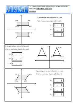 LO draw and translate simple shapes on the