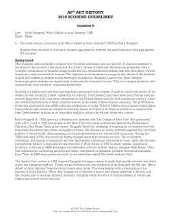 ap&reg; art history 2010 scoring guidelines - AP Central