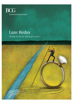 Luxe Redux - Luxury Marketing Council of San Francisco