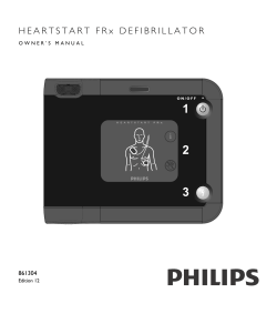 HEARTSTART FRx DEFIBRILLATOR