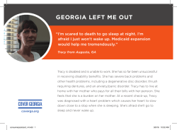 georgia left me out - Community Catalyst