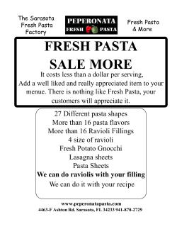 fresh pasta sale more