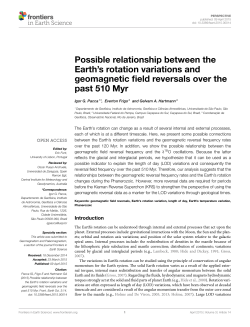 Possible relationship between the Earth`s rotation variations and