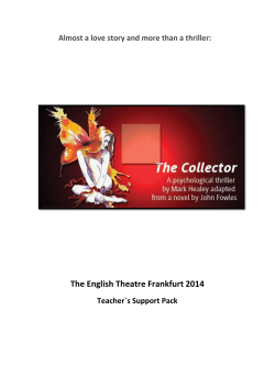 The Collector - English Theatre Frankfurt