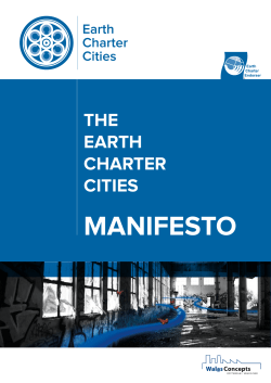 Earth Charter Cities Manifesto