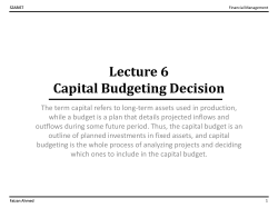 Capital Budgeting Decision Rules The Payback Period&hellip;