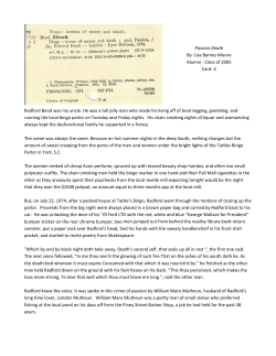 Passion Death By: Lisa Barnes Moore Alumni