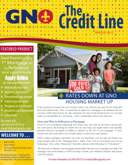 Credit Line The - Greater New Orleans Federal Credit Union