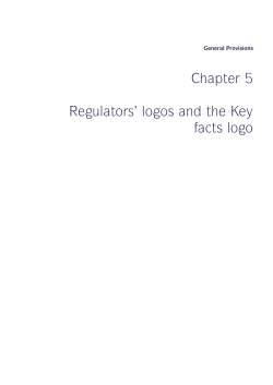 Chapter 5 Regulators` logos and the Key facts logo