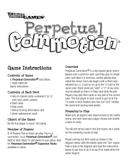 Game Instructions