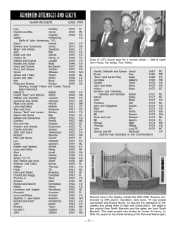 Part 2 - Staunton Military Academy Alumni Foundation