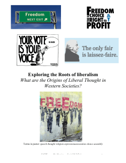 Exploring the Roots of liberalism What are the Origins of Liberal