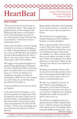 HeartBeat - Church of the Holy Family, Brampton