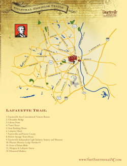 Lafayette Trail - VisitFayettevilleNC.com