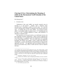 Chewing It Over: Determining the Meaning of