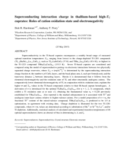 Superconducting interaction charge in thallium-based high