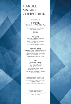 HERE - London Handel Festival