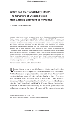 Satire and the &ldquo;Inevitability Effect&rdquo;: The Structure of