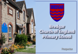 Prospectus - Bredgar Church of England School
