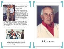 Bill Storms - Luginbuel Funeral Home