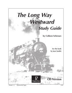 The Long Way Westward