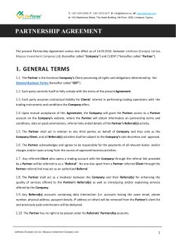 Partnership Agreement