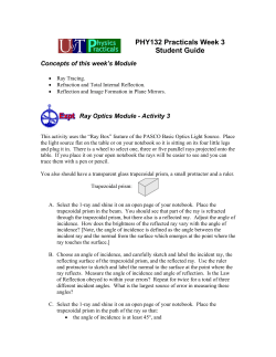 PHY132 Practicals Week 3 Student Guide